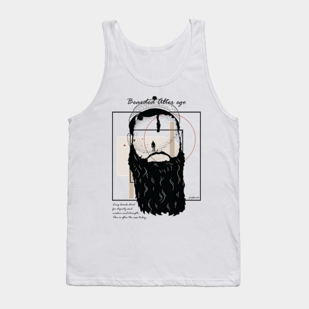 Bearded Alter ego version 8 Tank Top by Frajtgorski